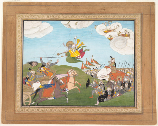 Lord Varaha Defeating Demons