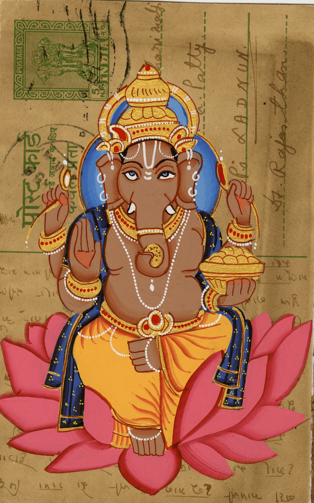 Ganesha Postcard - Nakhrro