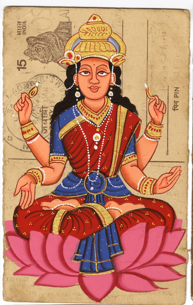 MahaLaxmi Ji Postcard