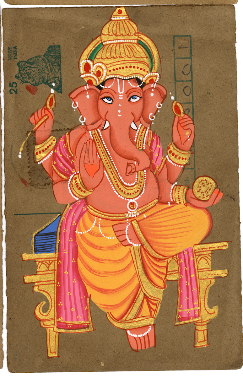 Gracious Ganesha Postcard