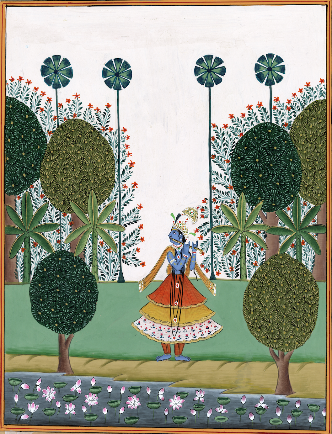 Krishna Flute In Nidhivan